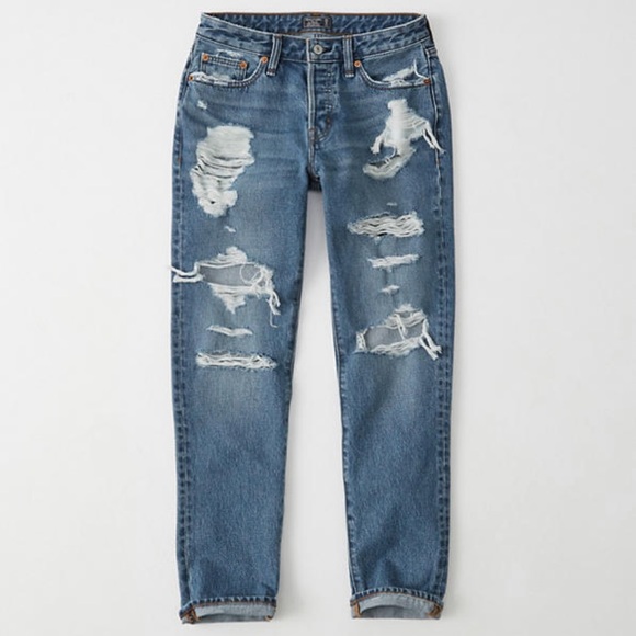 Abercrombie & Fitch Pants - Abercrombie and Firch Low Rise Boyfriend Jeans
